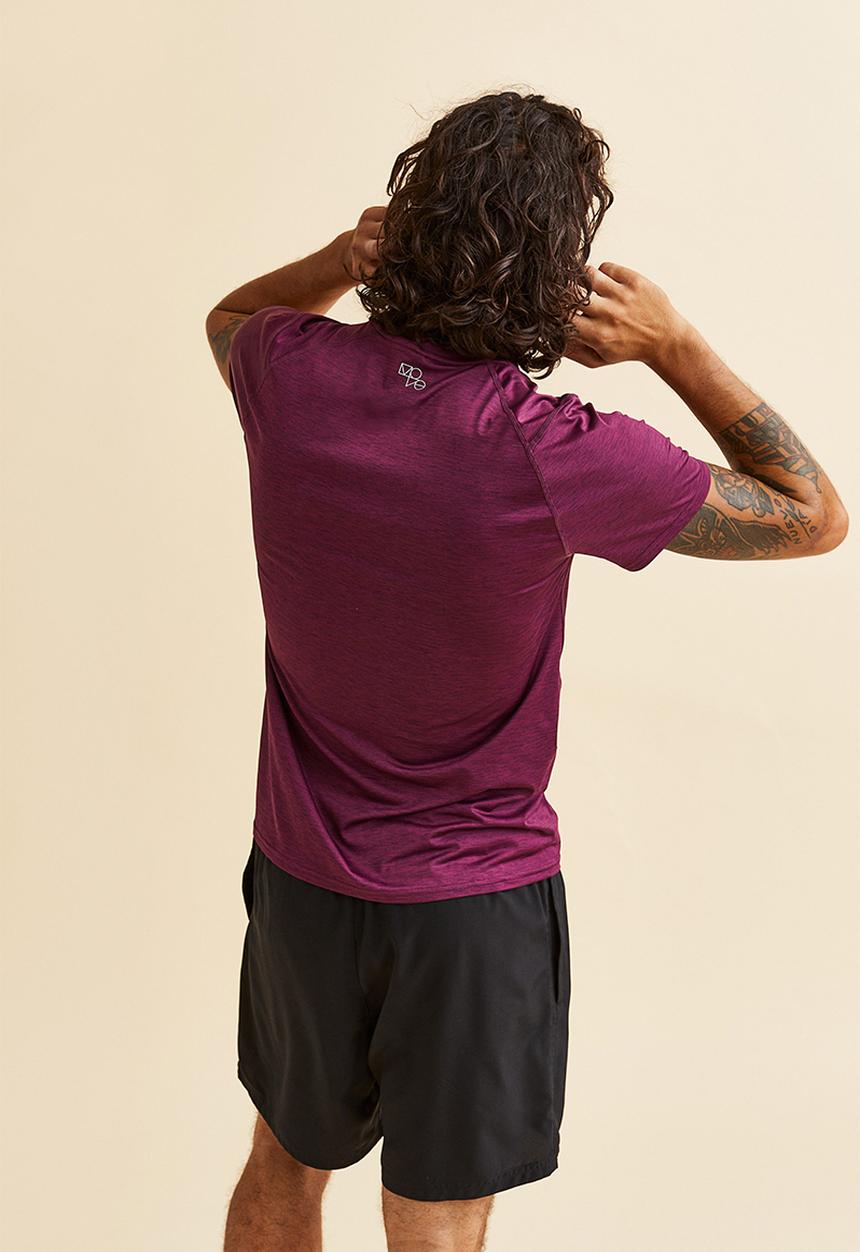 H&M - Drymove™ sports top - plum purple