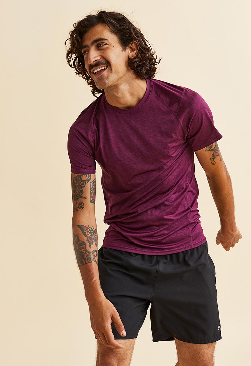 H&M - Drymove™ sports top - plum purple