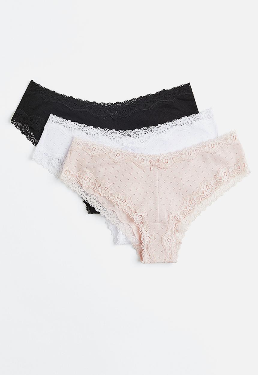 H&M - 3-pack hipster briefs - multi 