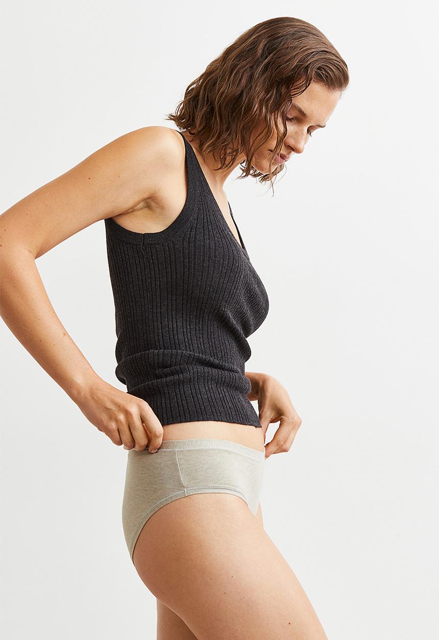 H&M - 3-pack cotton hipster briefs - multi 