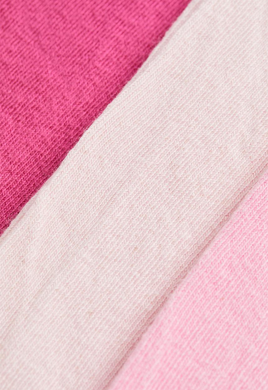 H&M - 3-pack fine-knit tights - pink