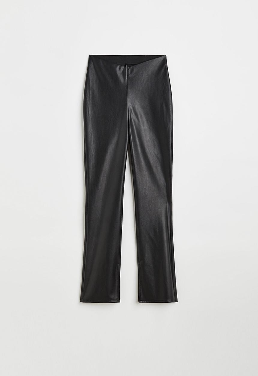 H&M - Flared leggings - black