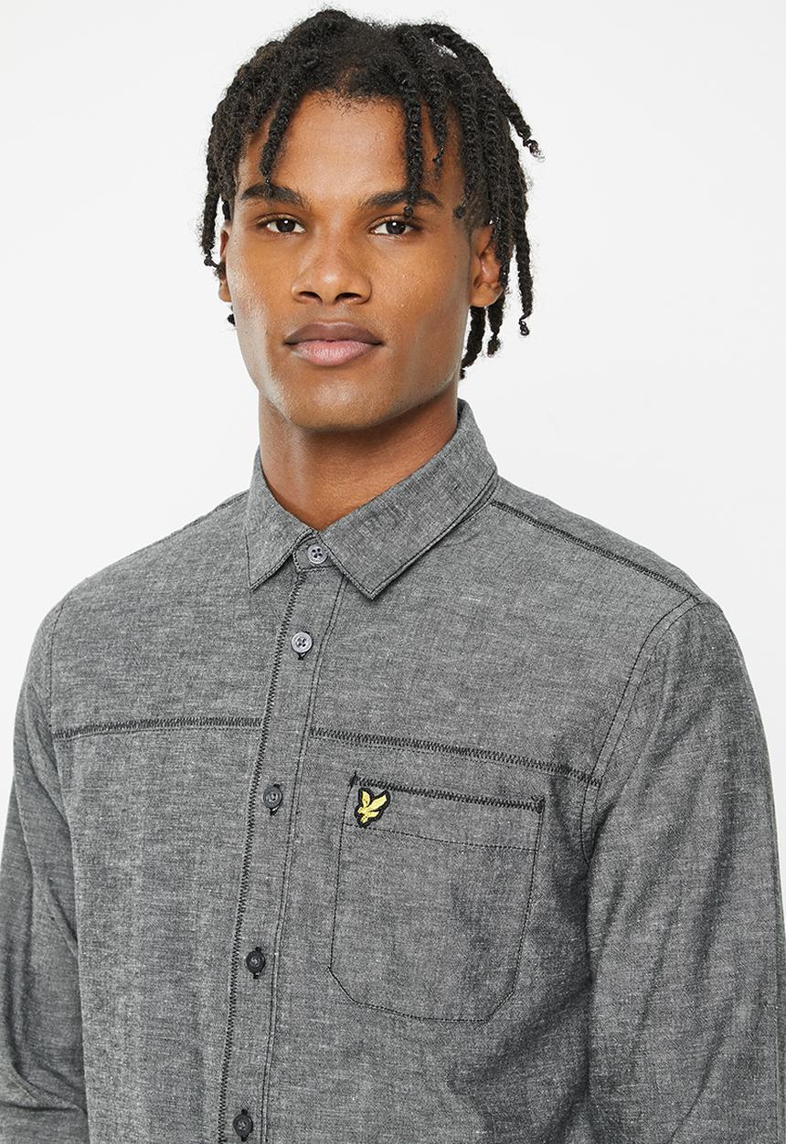 Lyle & Scott - Utility shirt - jet black