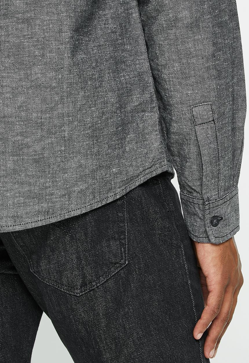 Lyle & Scott - Utility shirt - jet black