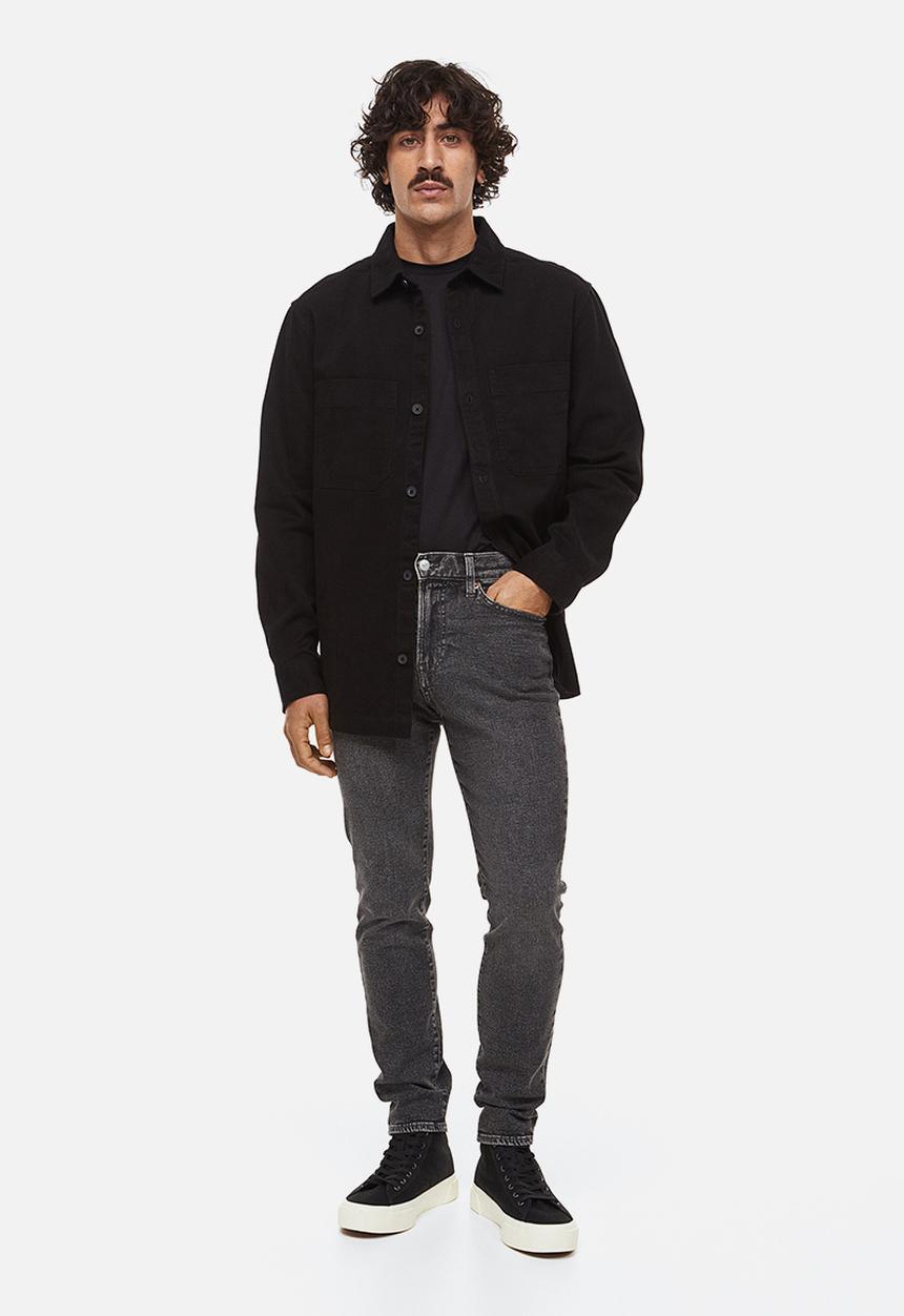 H&M - Skinny jeans - dark grey