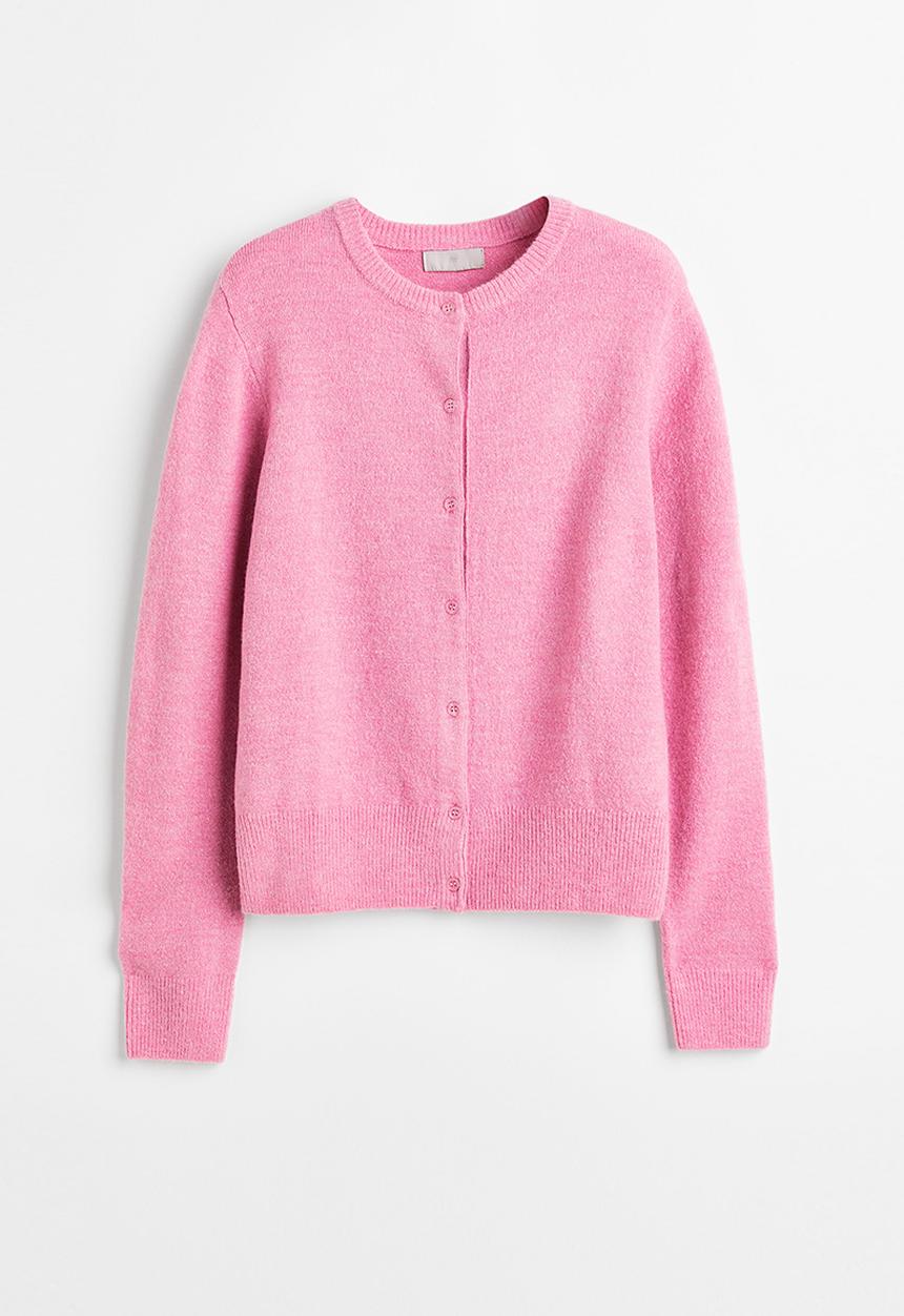 H&M - Knitted cardigan - pink