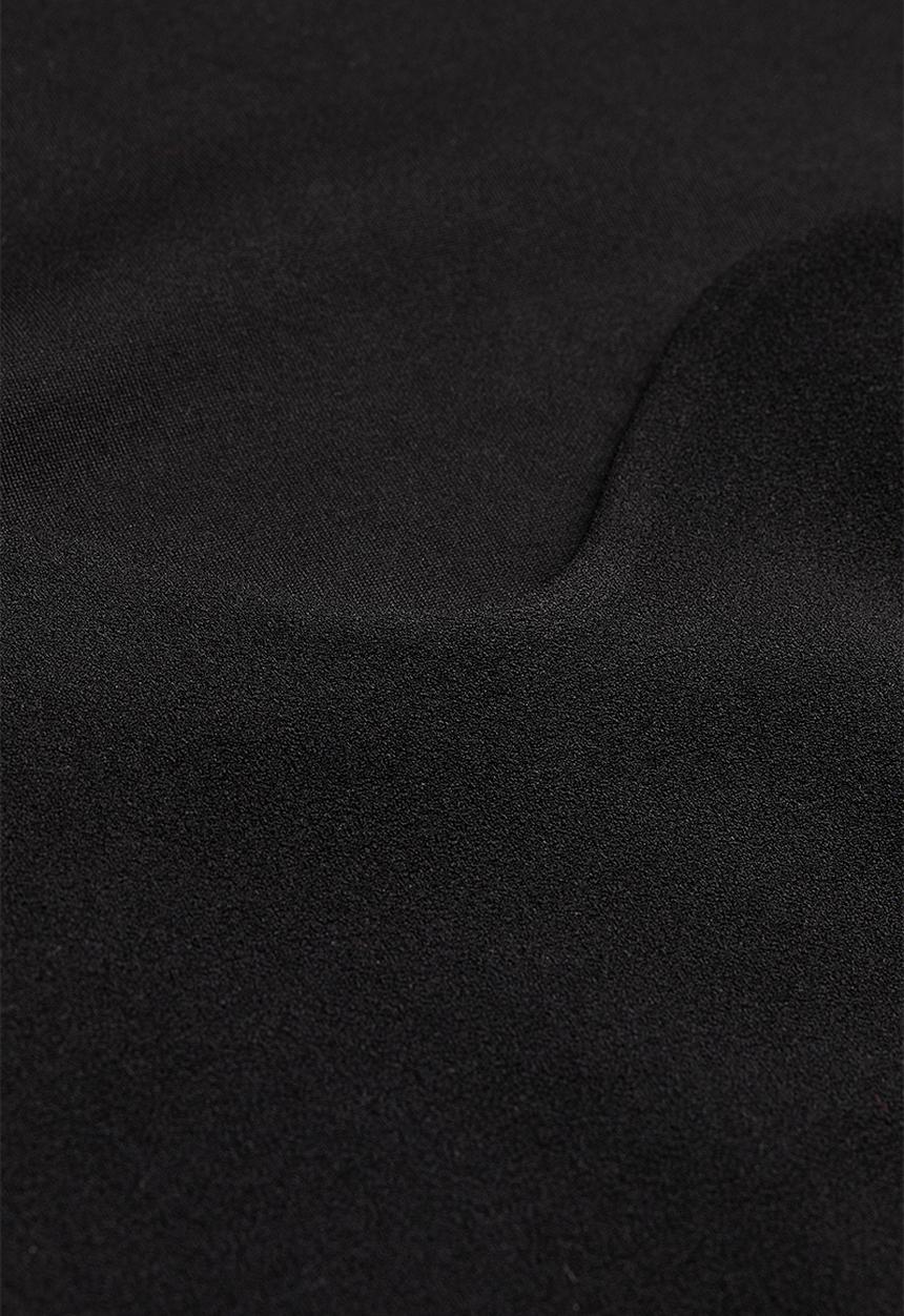 H&M - Fitted jersey top - black