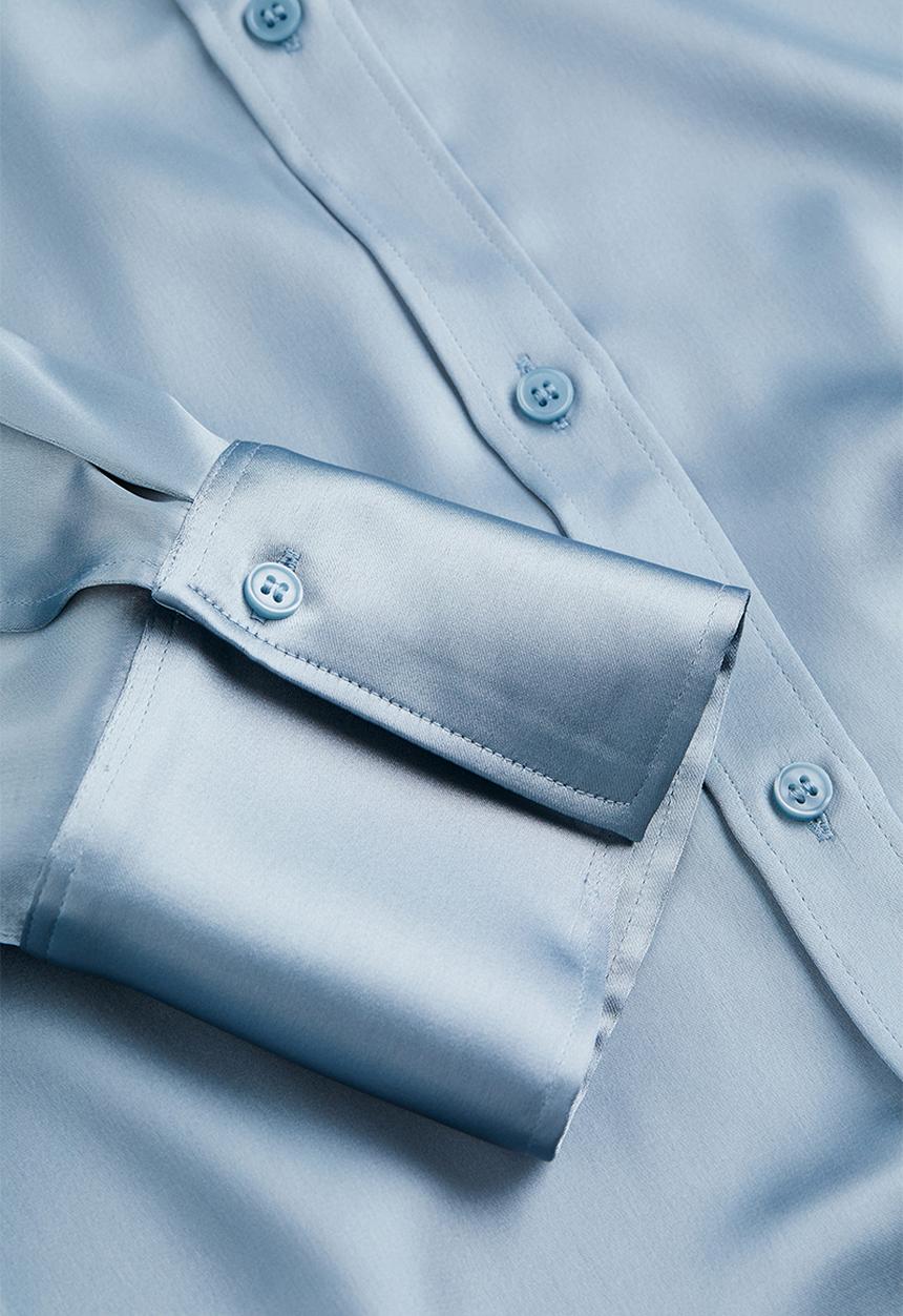 H&M - Oversized blouse - light blue