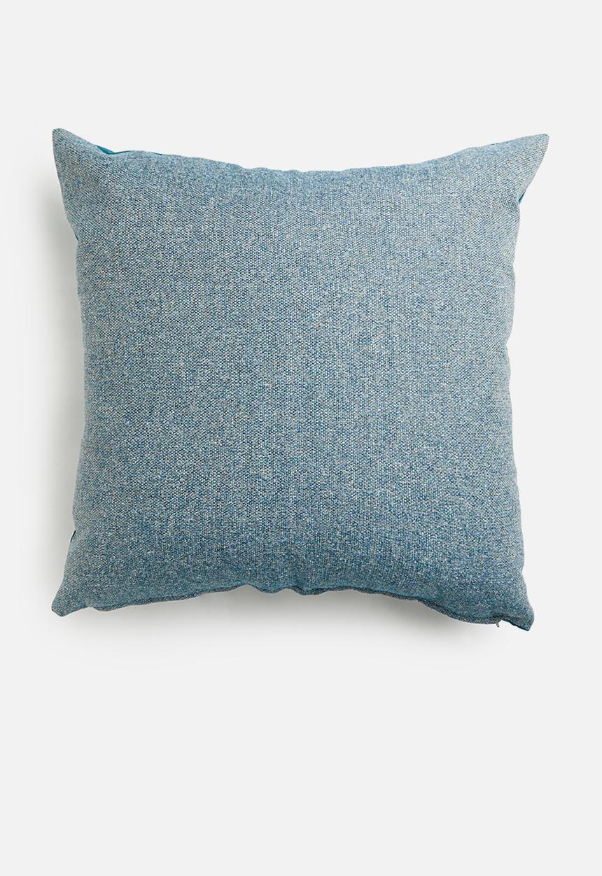 Sixth Floor - Thebe 2 toned cushion cover - Falcon