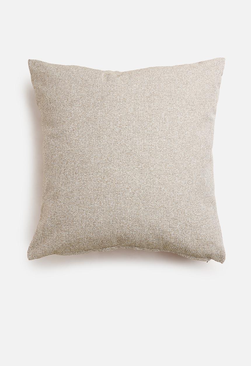 Sixth Floor - Thebe 2 toned cushion cover - Moody Kelp