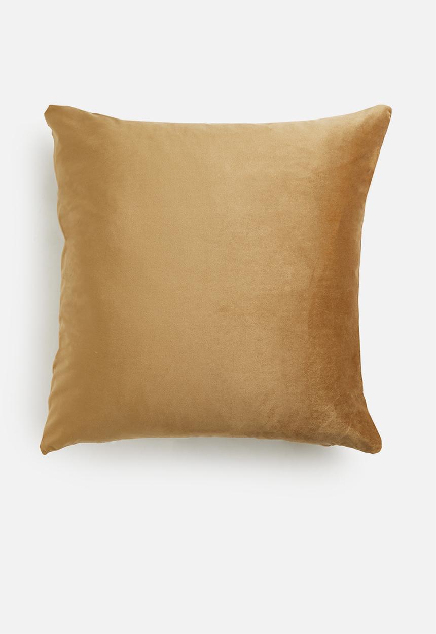 Sixth Floor - Thebe 2 toned cushion cover - Moody Kelp
