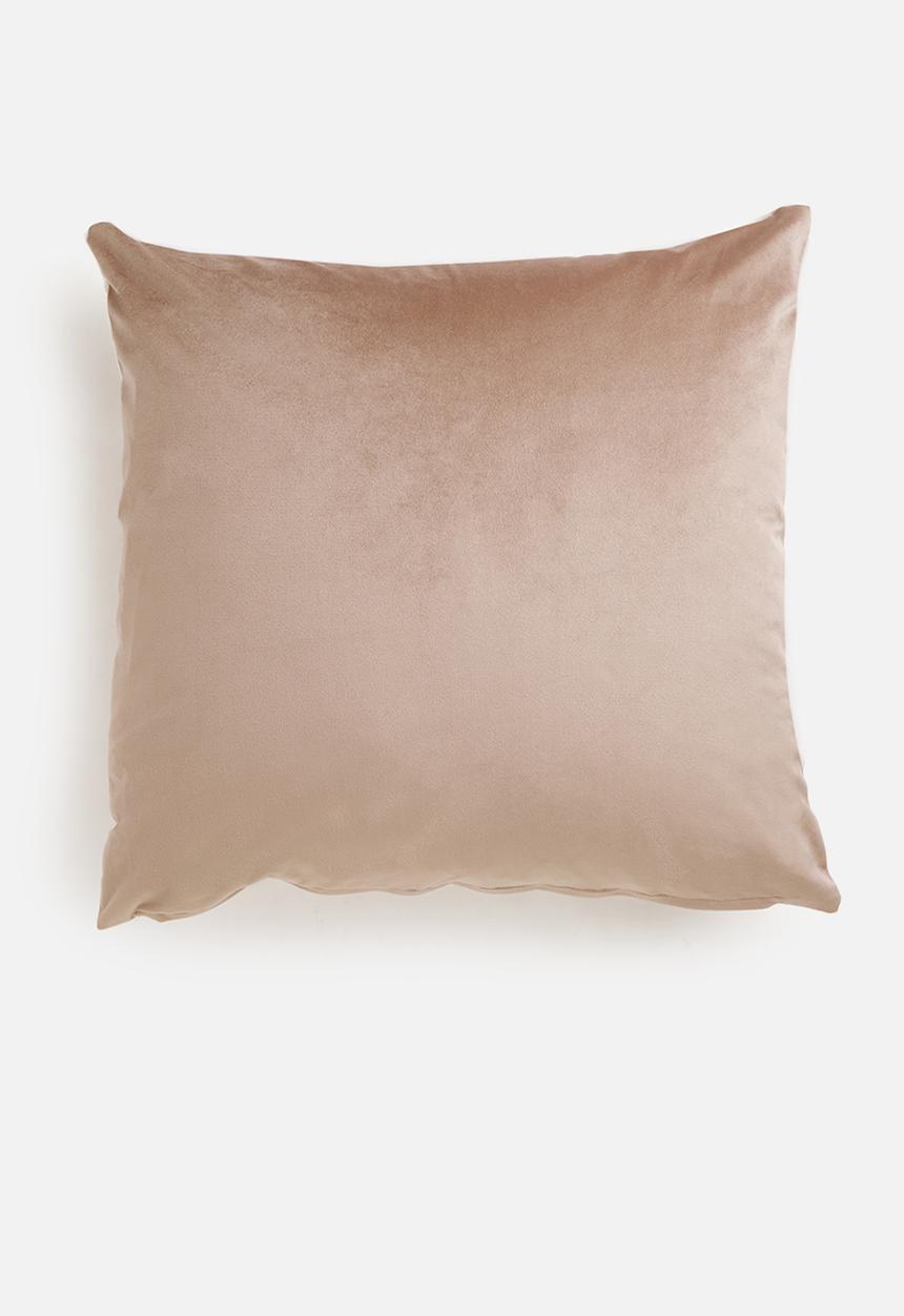 Sixth Floor - Mihlali 2 toned velvet cushion cover - Slate