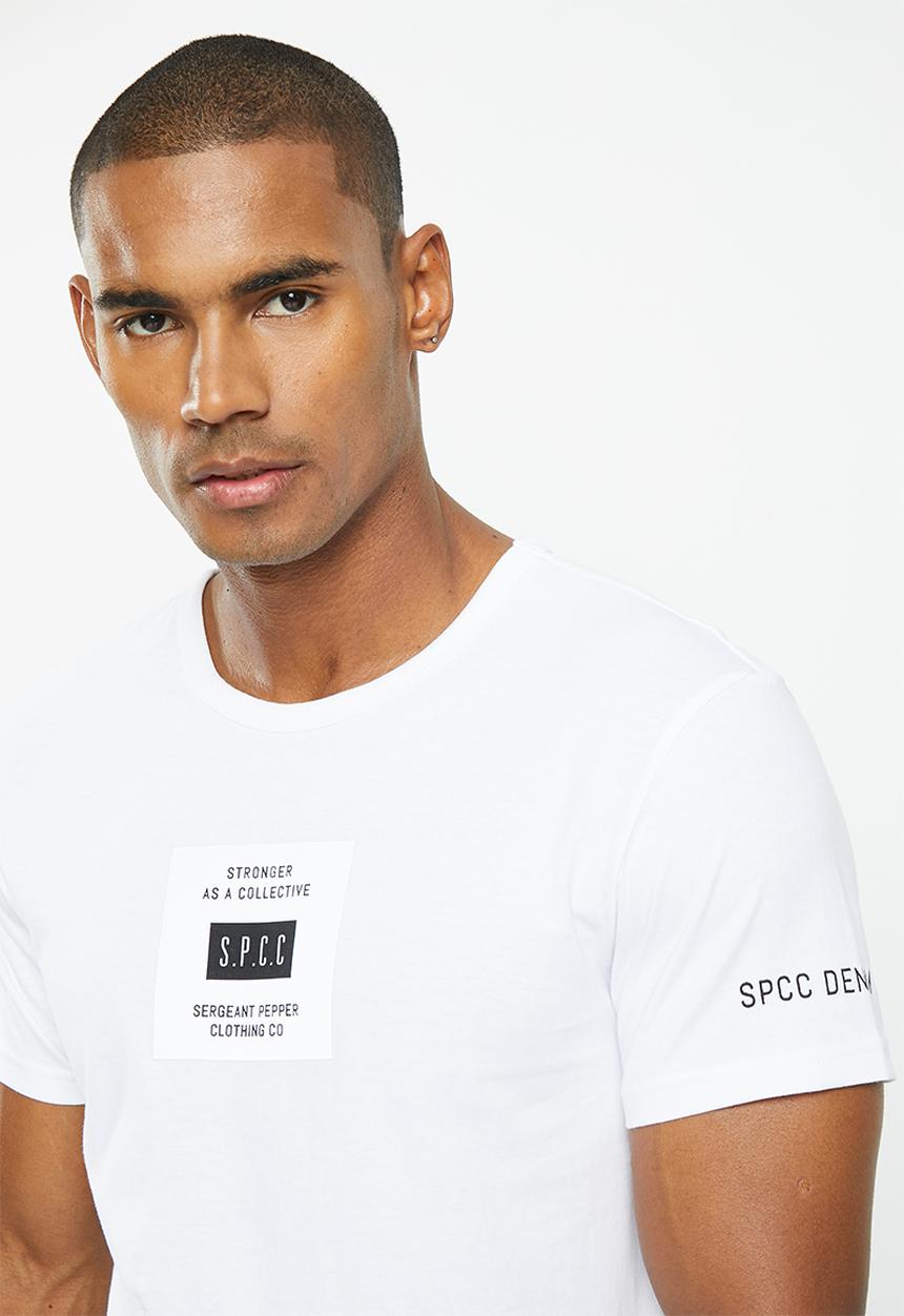 S.P.C.C - Dench tee  - white