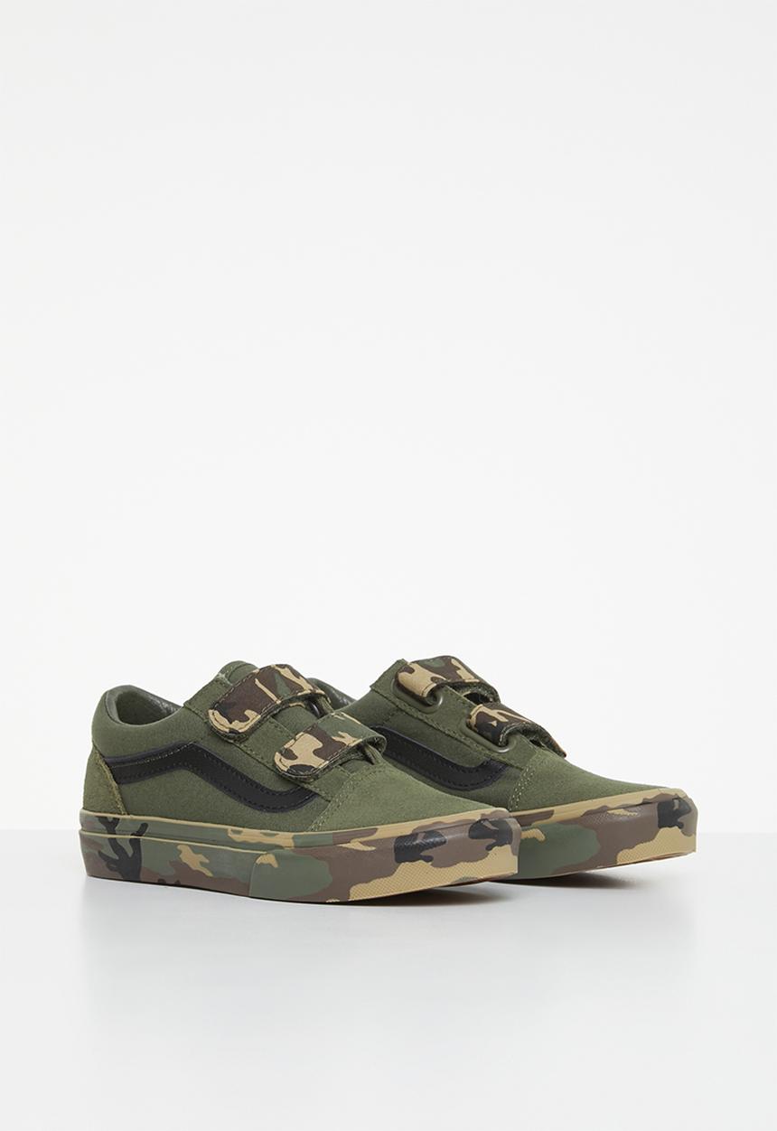 Vans - Uy old skool v - camo sidewall grape leaf