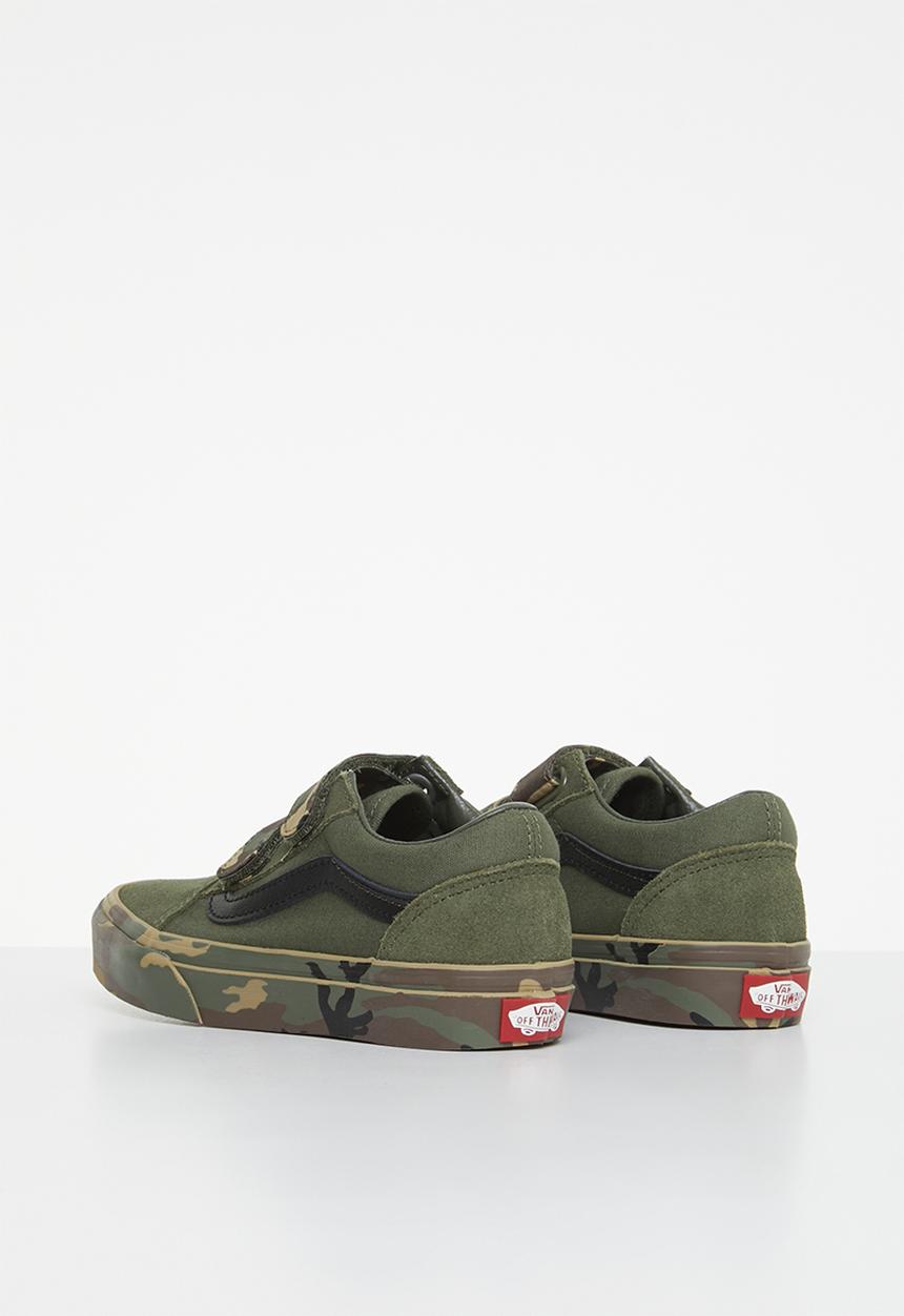 Vans - Uy old skool v - camo sidewall grape leaf