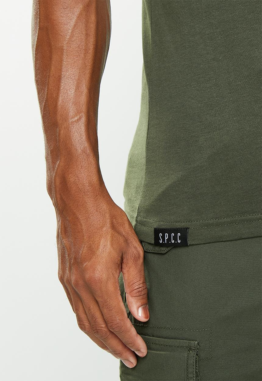 S.P.C.C - Cohen tee - dark moss