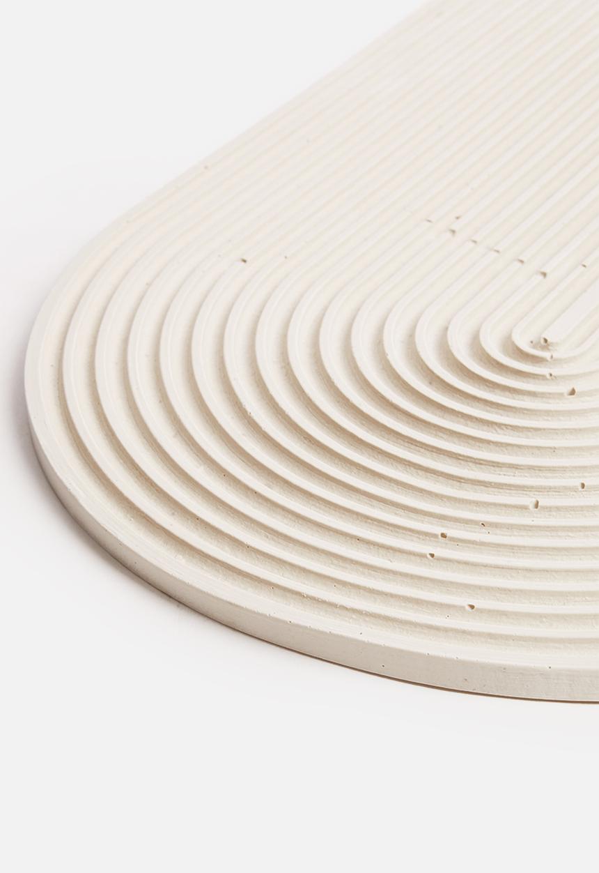 Terrazzo Home - Arch tray - stone