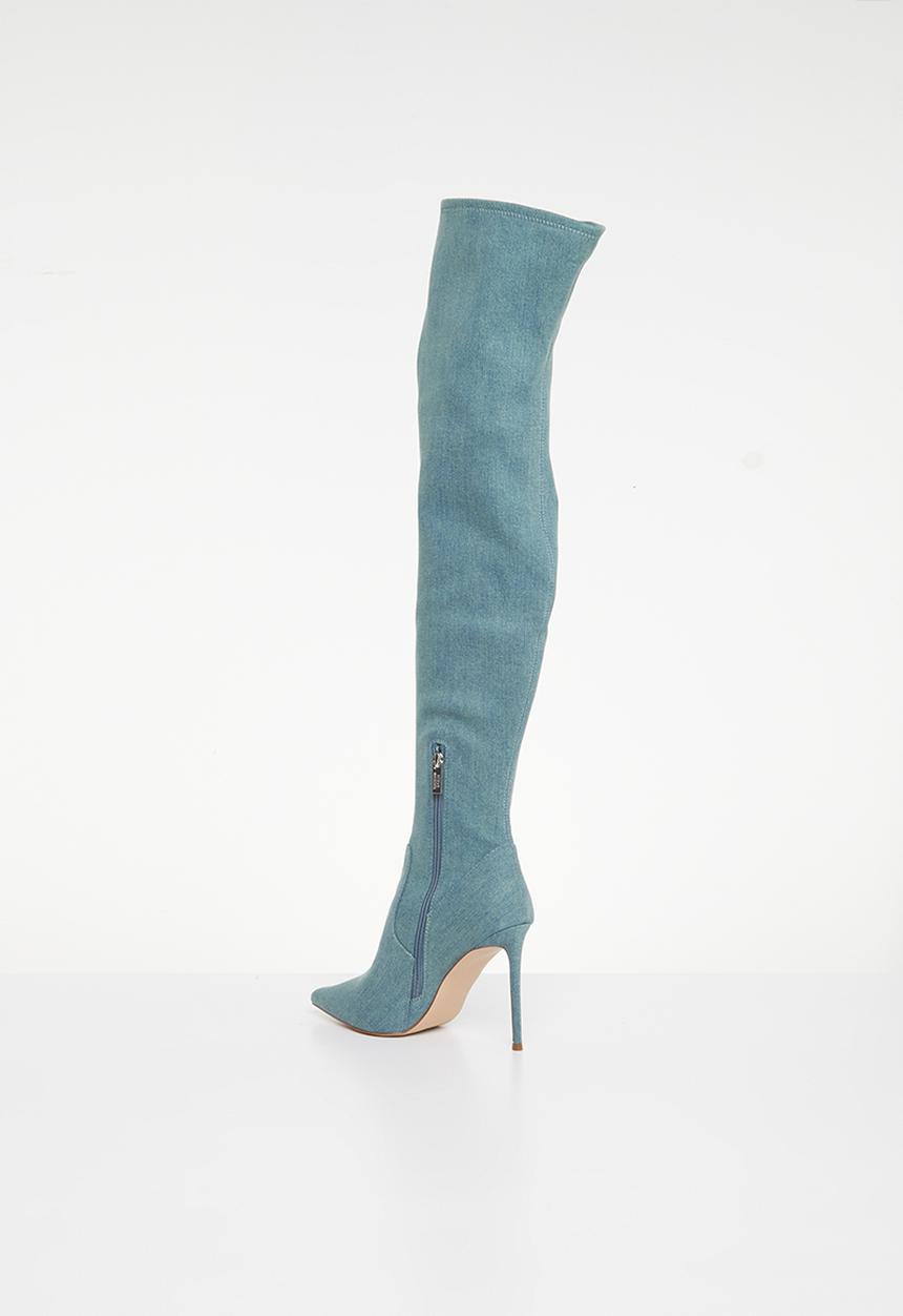 Steve Madden - Vava boot - blue denim