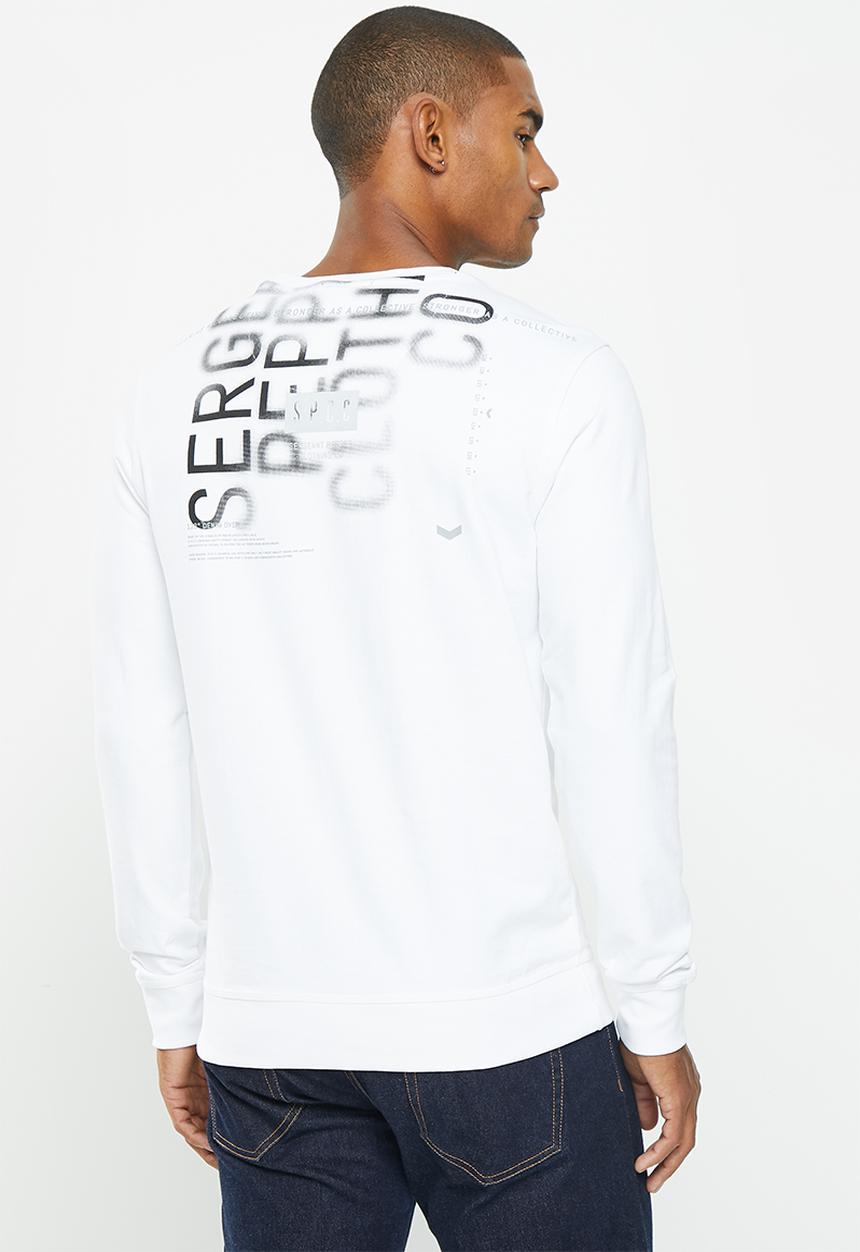 S.P.C.C - Bourne sweat - white