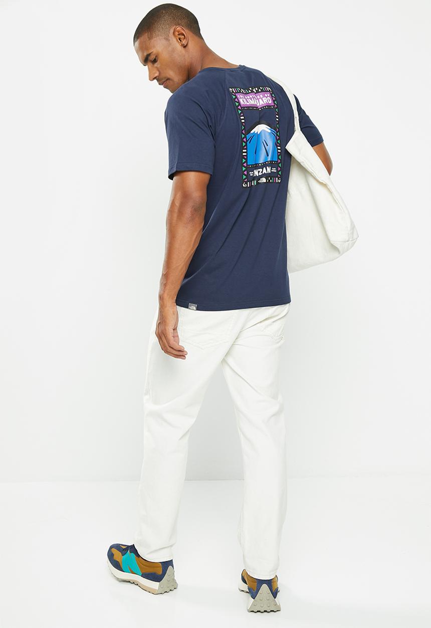 The North Face - Short sleeve north faces tee - eu - summit navy-purple cactus flower