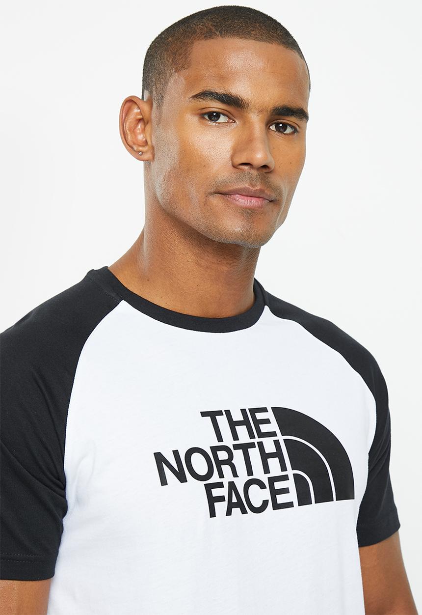 The North Face - Short sleeve raglan easy tee - eu - tnf white & tnf black