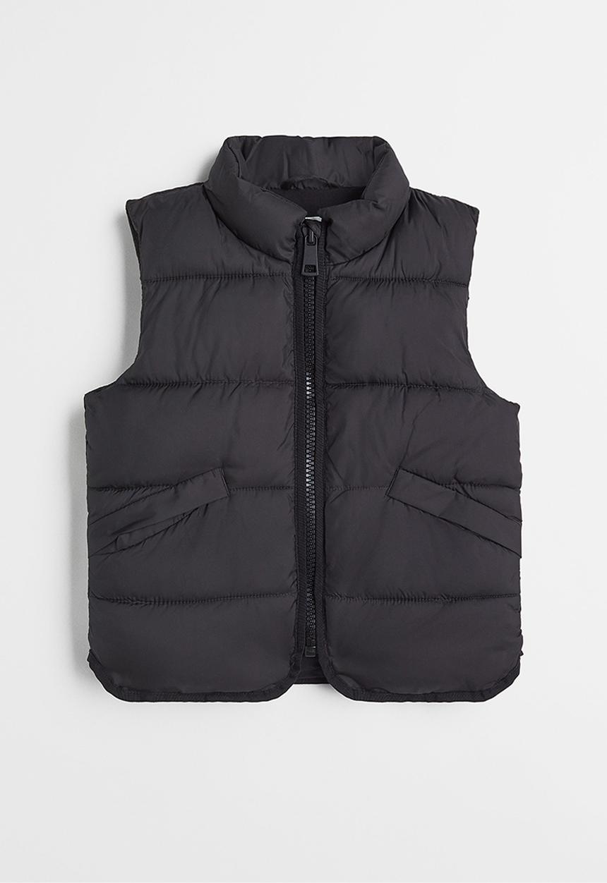 H&M - Water-repellent puffer gilet - black
