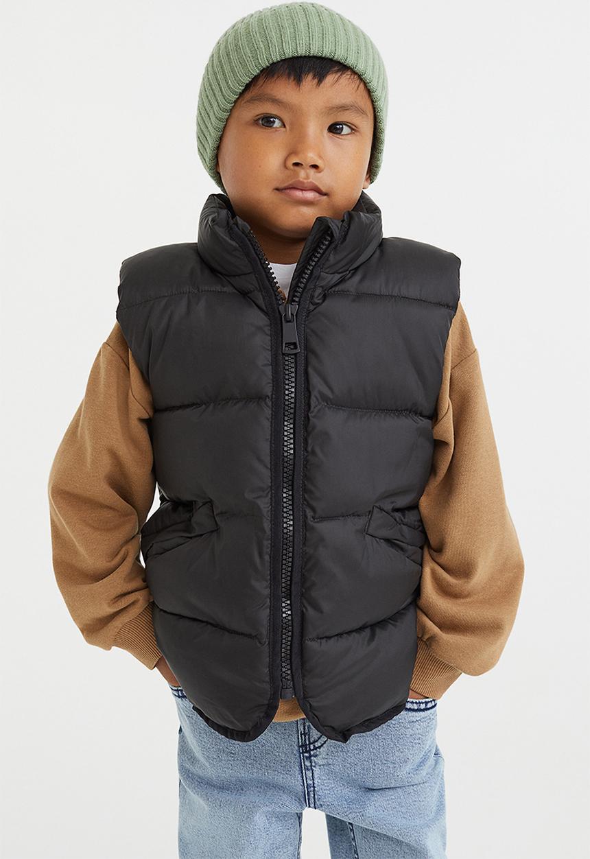 H&M - Water-repellent puffer gilet - black
