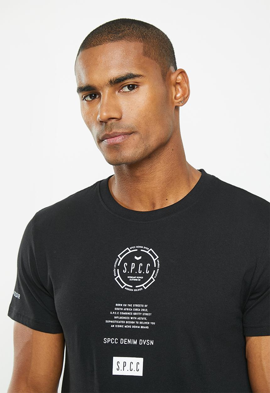 S.P.C.C - Dyall tee - black