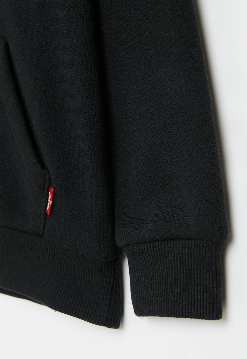 Levi’s® - Lvb batwing screenprint hooded - black
