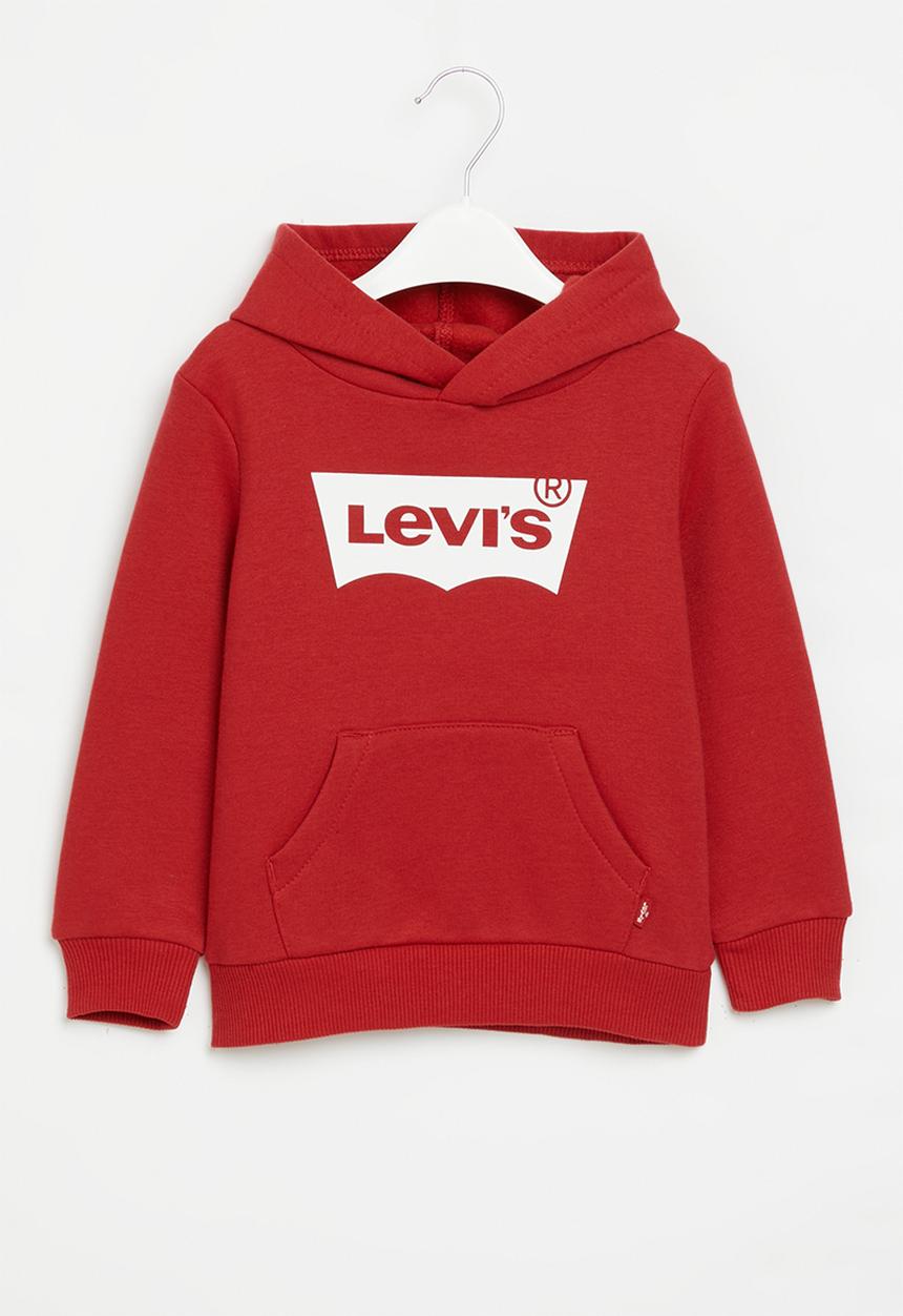 Levi’s® - Lvb batwing screenprint hooded - levis red & white
