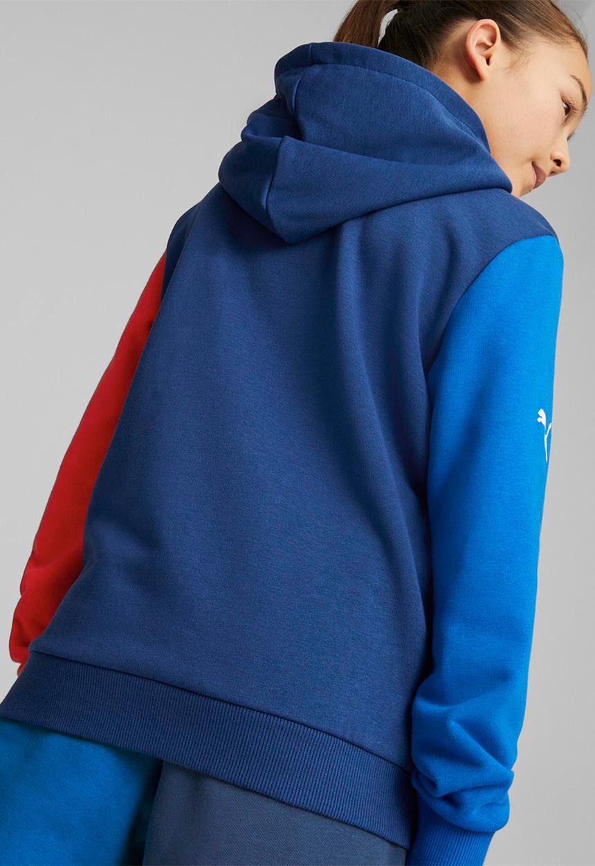 PUMA - Bmw mms kids ess hoodie - pro blue/red