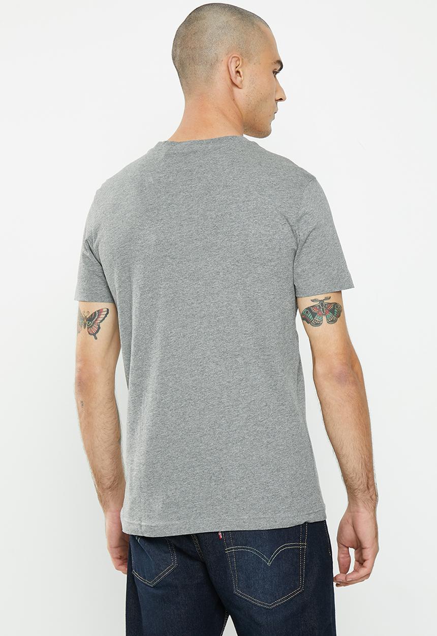 Calvin Klein - Core institutional logo slim tee - grey