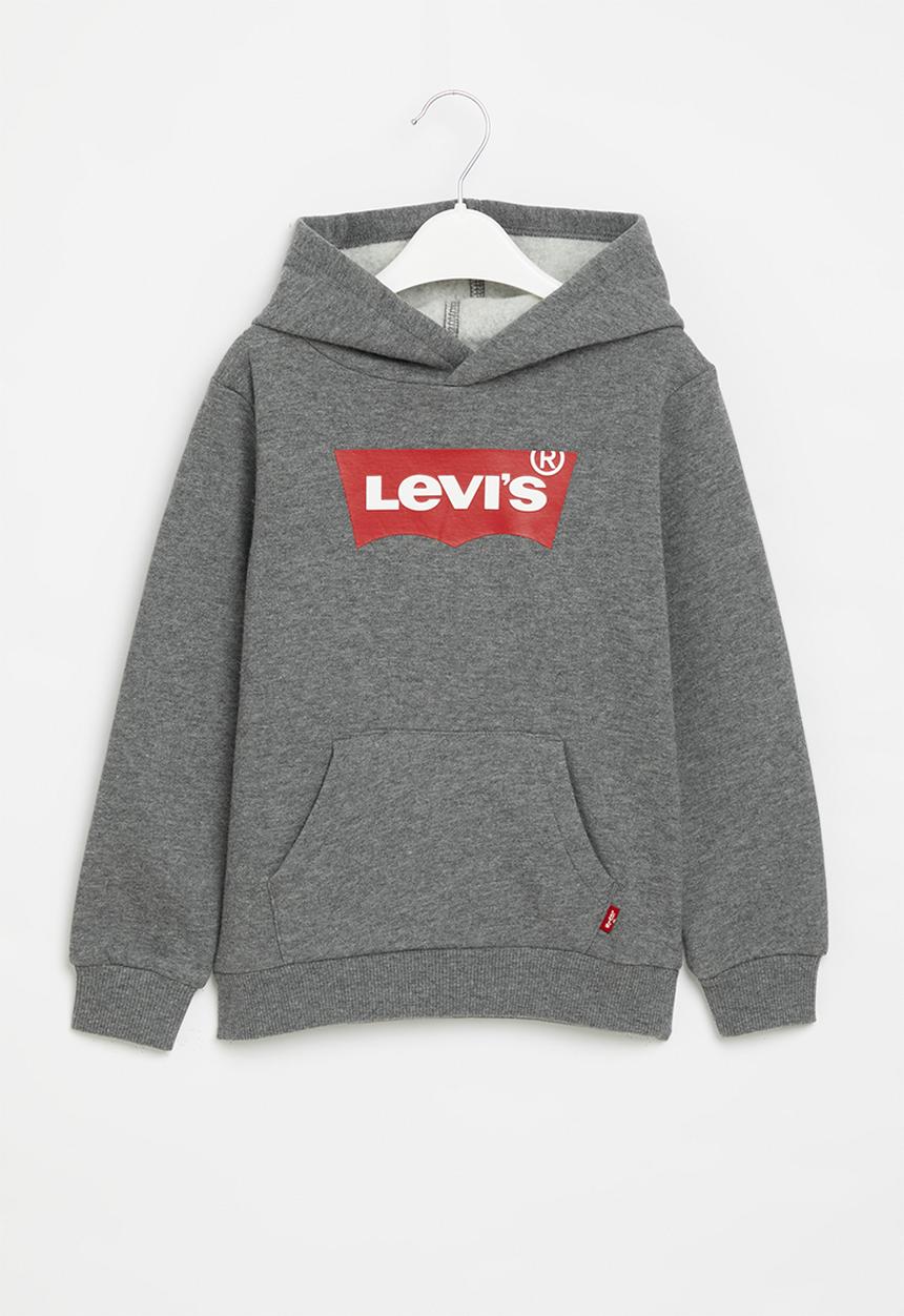 Levi’s® - Lvb batwing screenprint hooded - charcoal heather