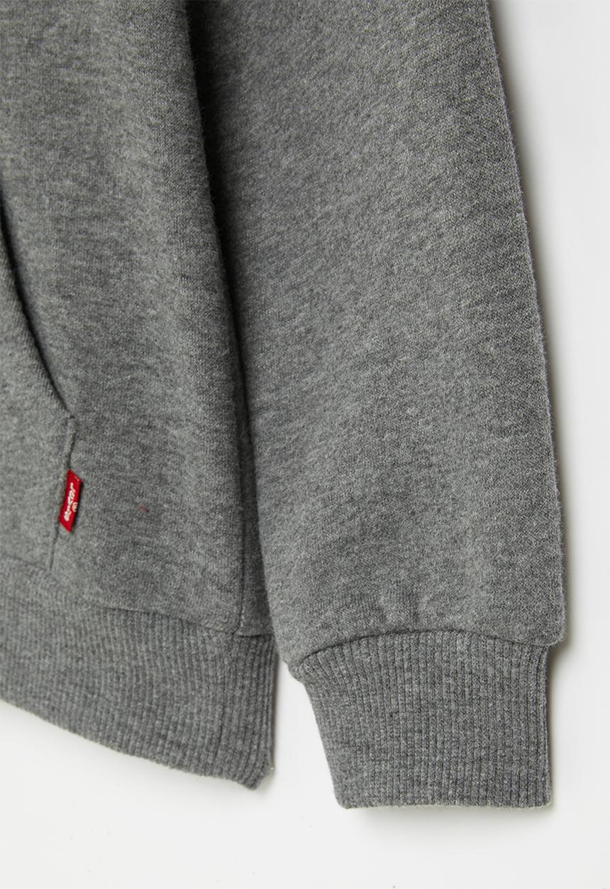 Levi’s® - Lvb batwing screenprint hooded - charcoal heather