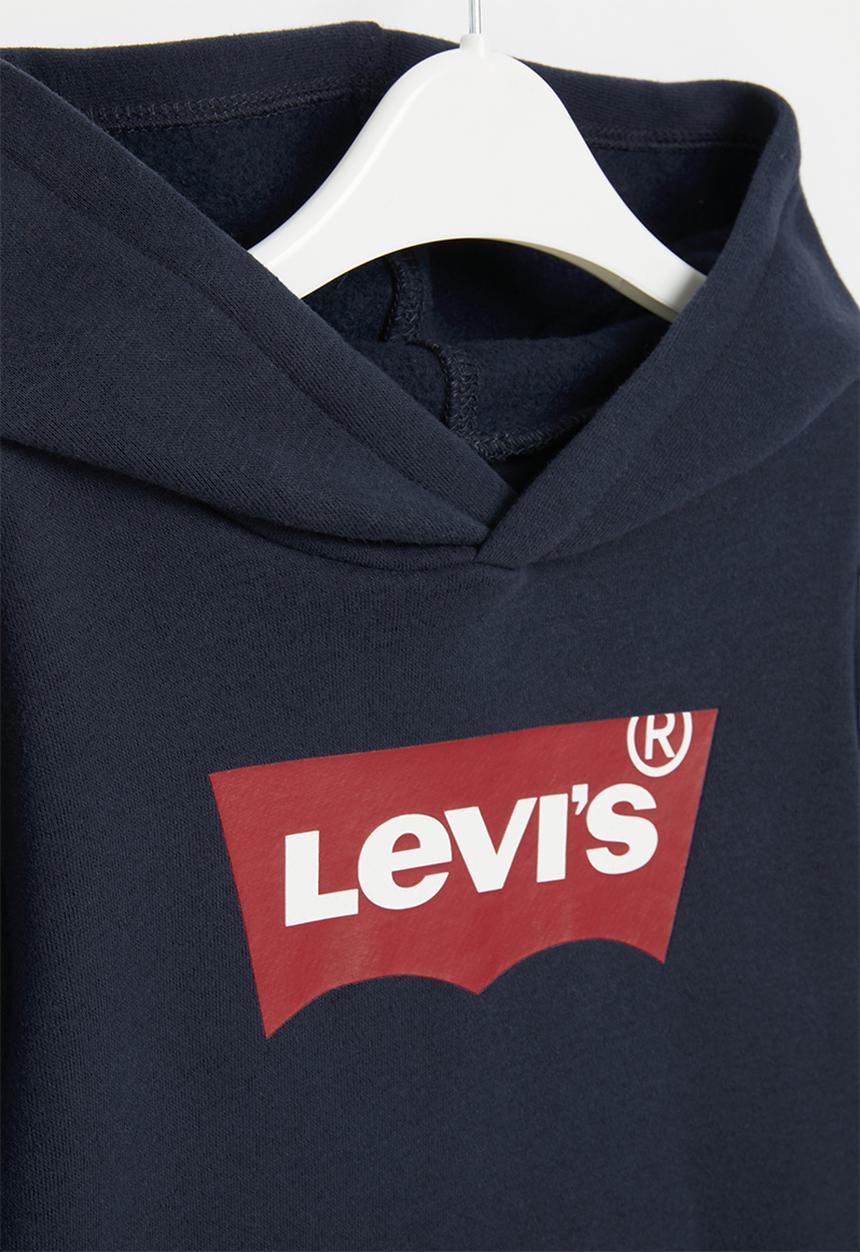 Levi’s® - Lvb batwing screenprint hooded - dress blues