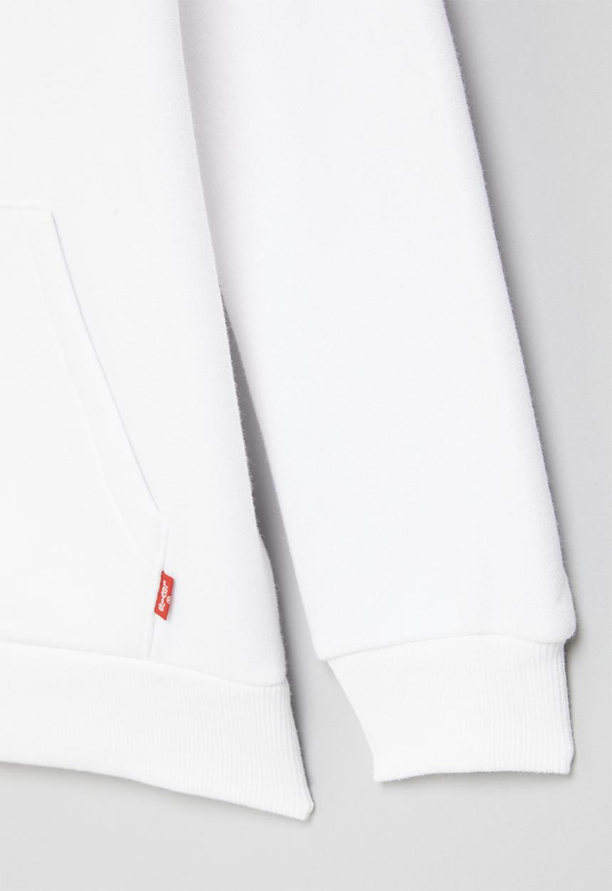 Levi’s® - Lvb batwing screenprint hooded - white