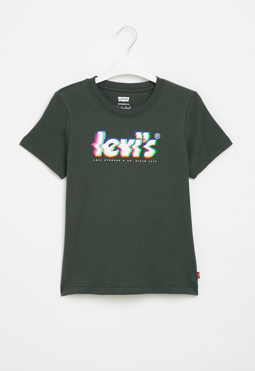 Levi’s® - Lvb glitched logo T-shirt - unexplored