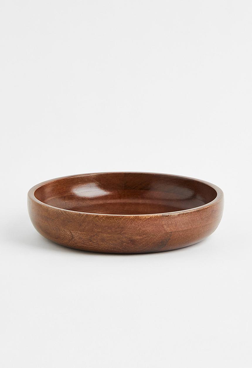 H&M - Mango wood serving bowl - brown/mango wood