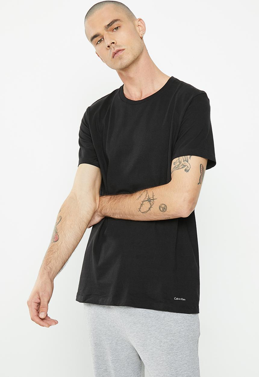 Calvin Klein - Short sleeve crew neck 3-pack tees - black