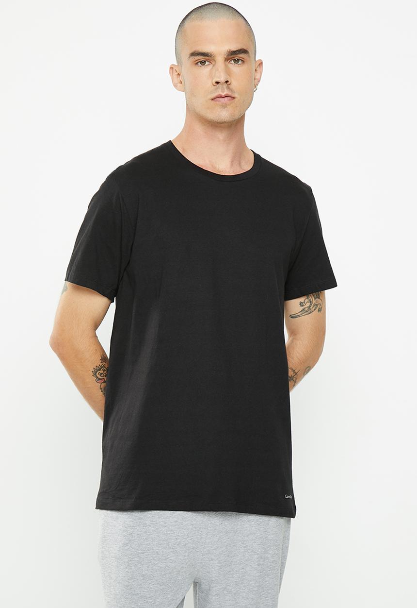 Calvin Klein - Short sleeve crew neck 3-pack tees - black