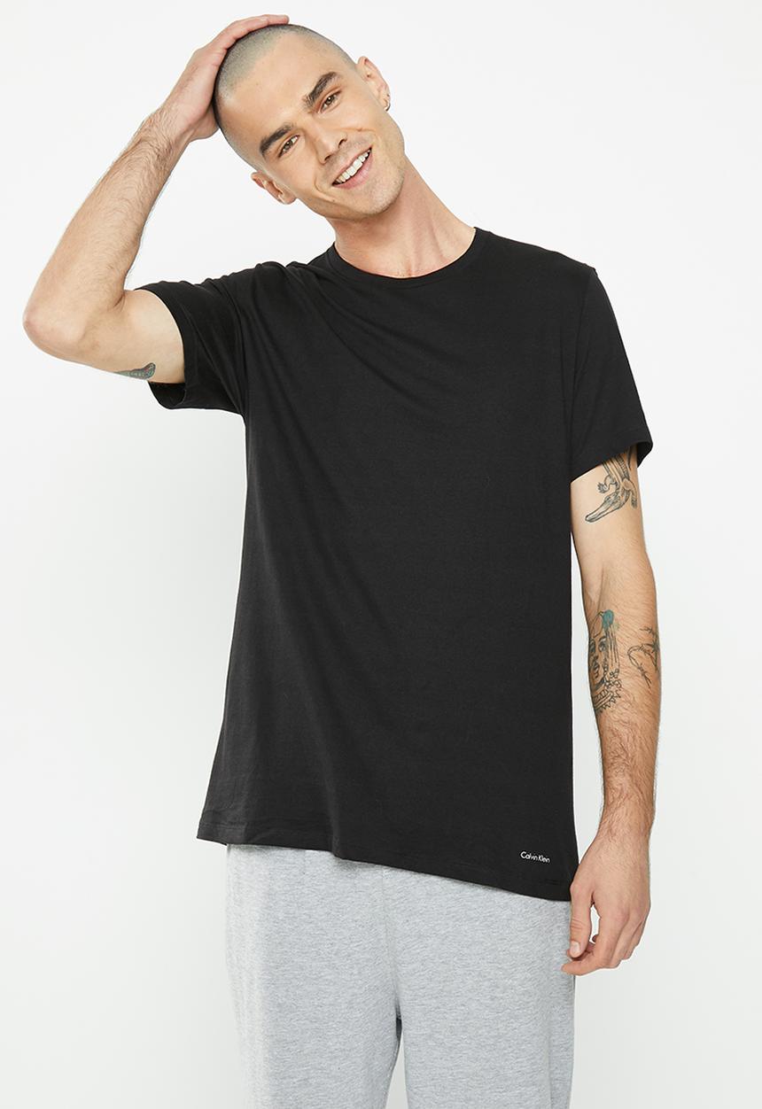Calvin Klein - Short sleeve crew neck 3-pack tees - black