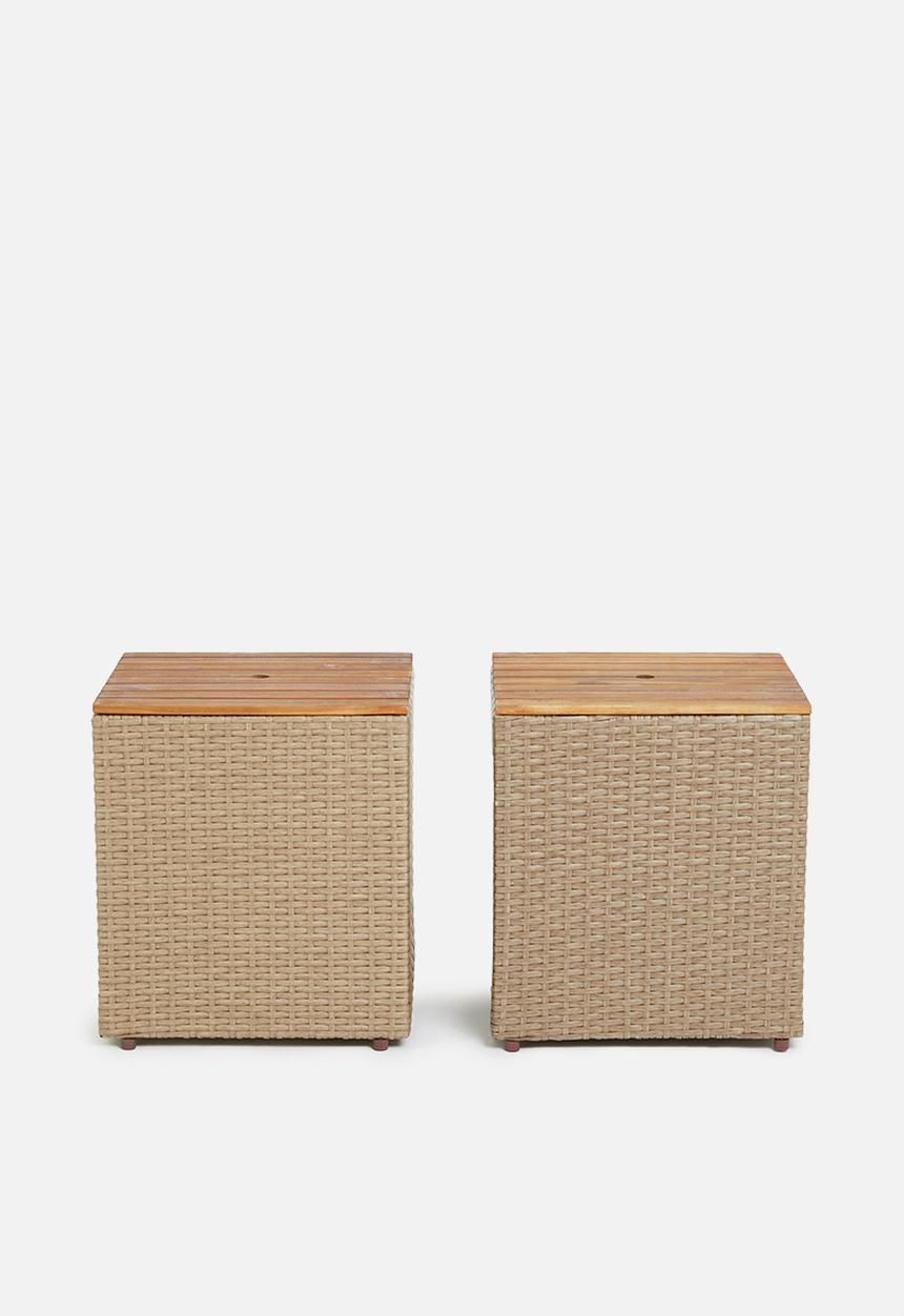 Sixth Floor - Outdoor Bar set-Natural