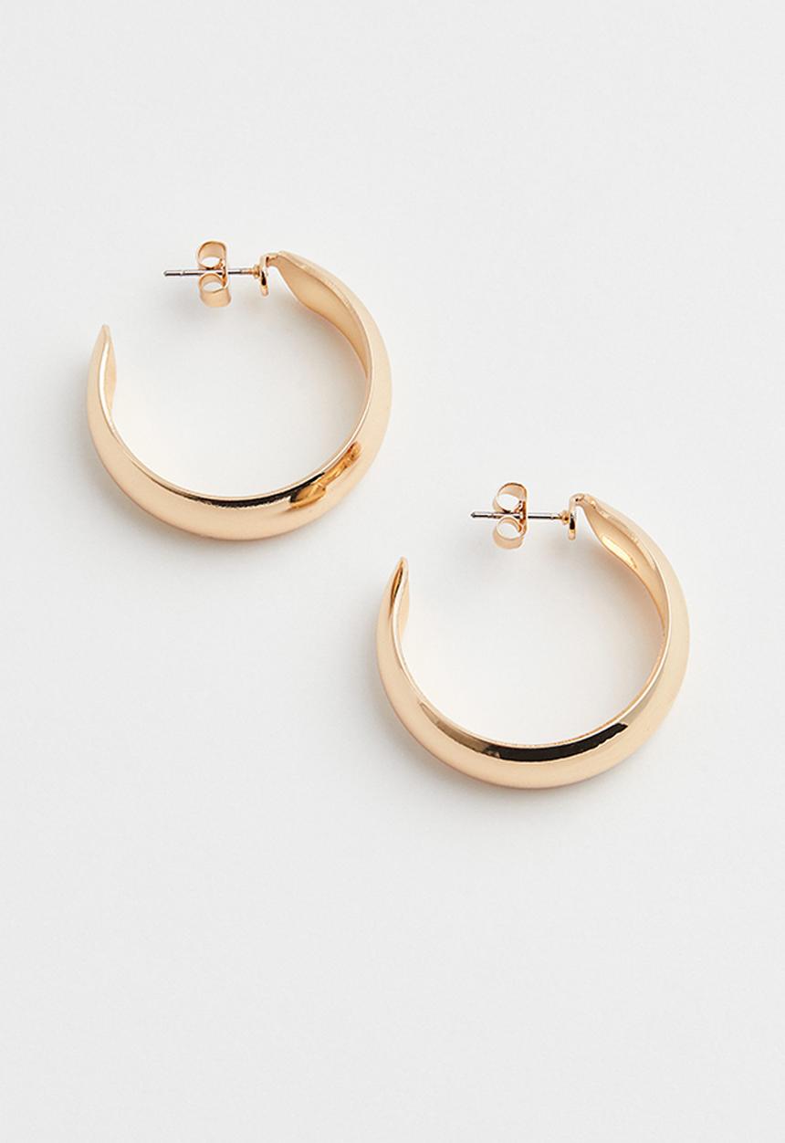H&M - Hoop earrings - gold-coloured