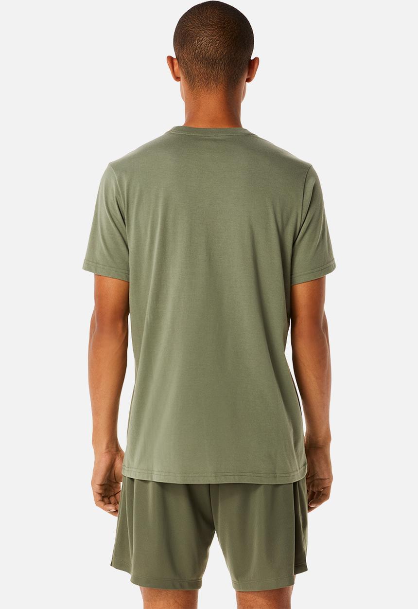 ASICS - Tiger tee - lichen green/performance black