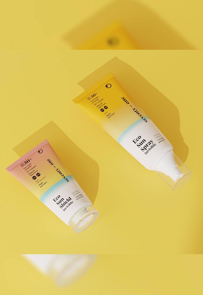 Seventy One Percent - Eco Sun Shield Invisible SPF50+ Mineral Sunscreen - 50ml