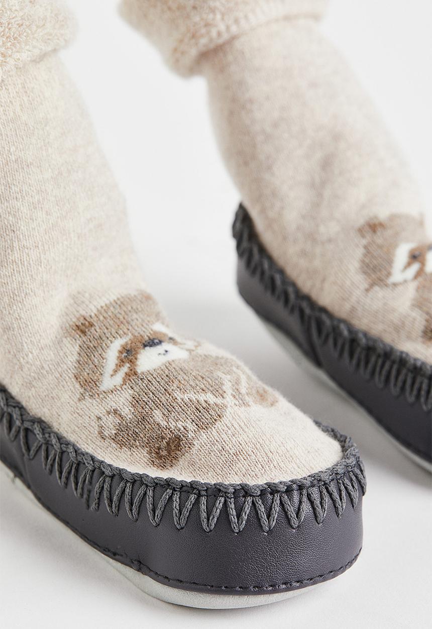 H&M - Moccasins - beige/raccoon
