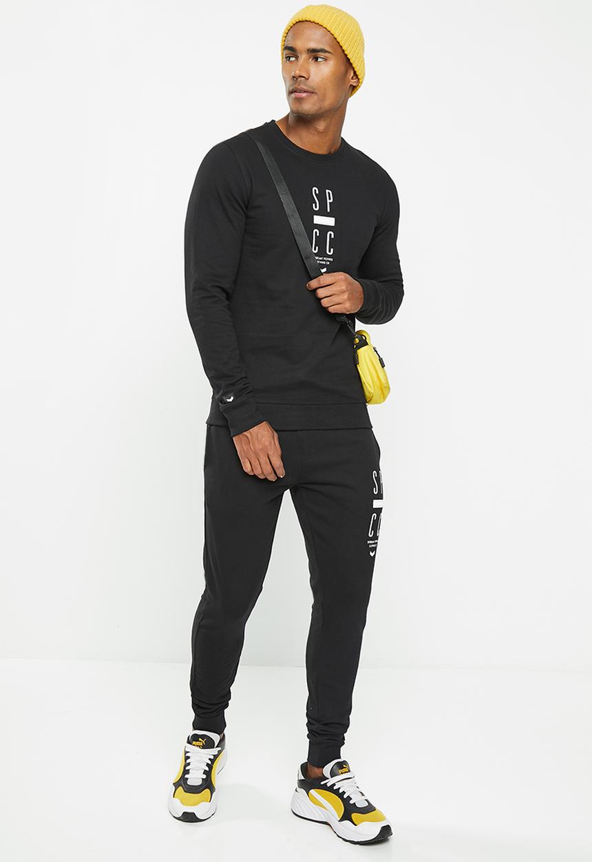 S.P.C.C - Aster track pant - black