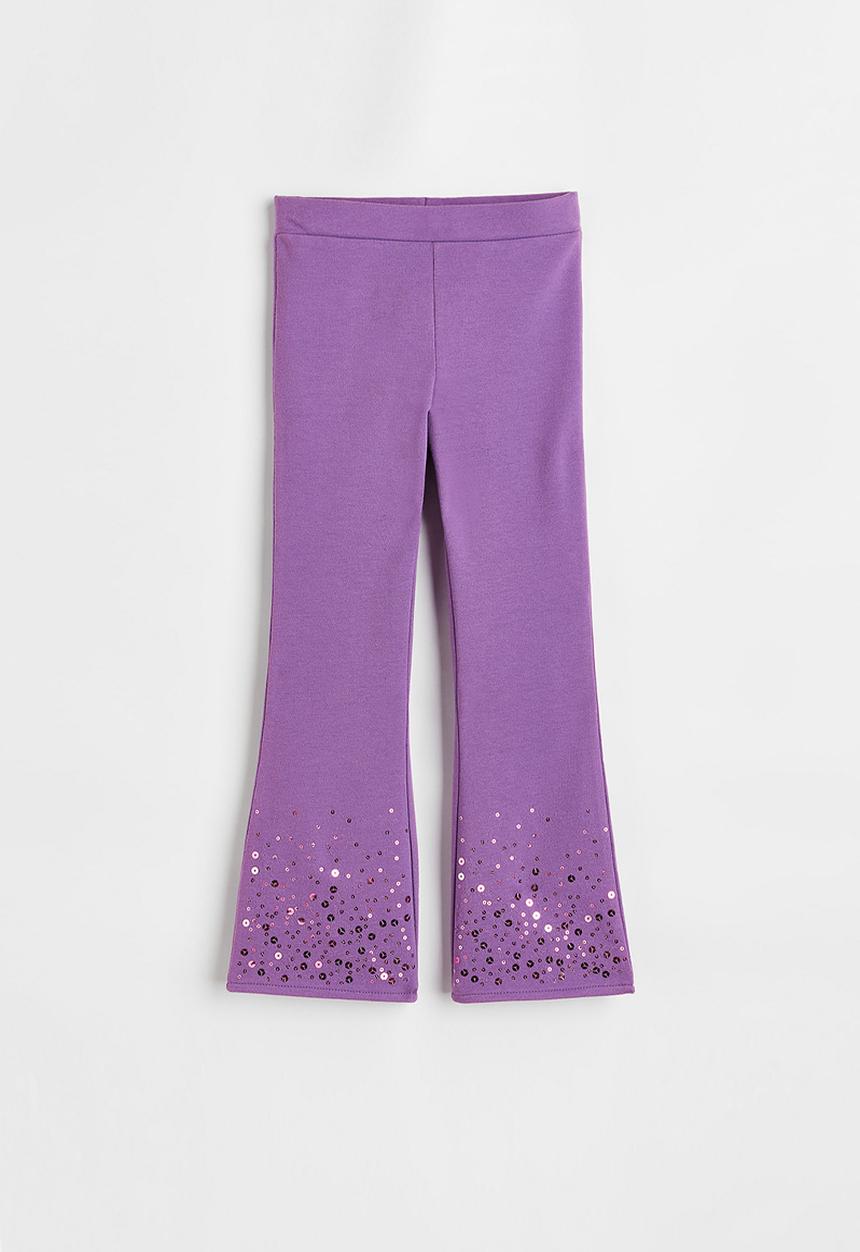 H&M - Flared leggings - purple
