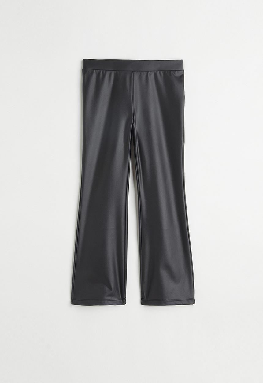 H&M - Flared leggings - black