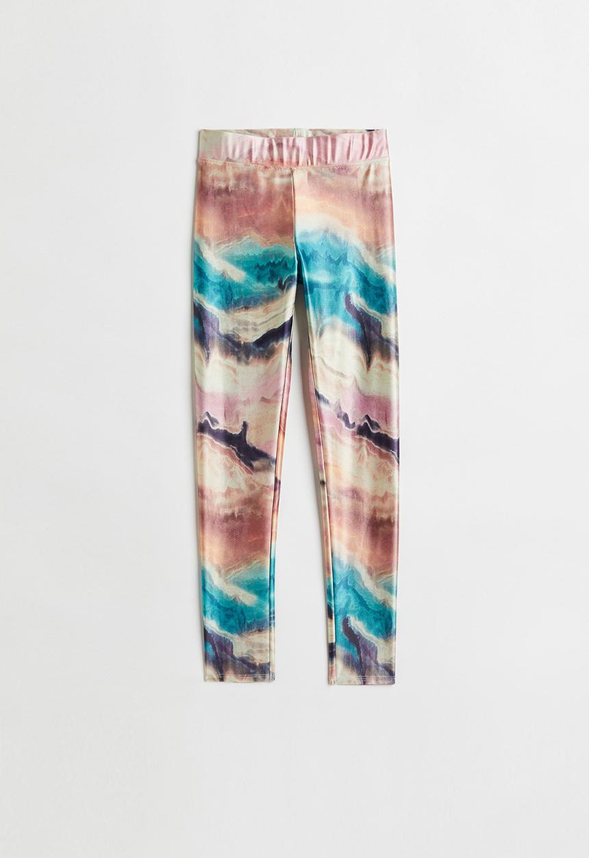 H&M - Leggings - pink/patterned